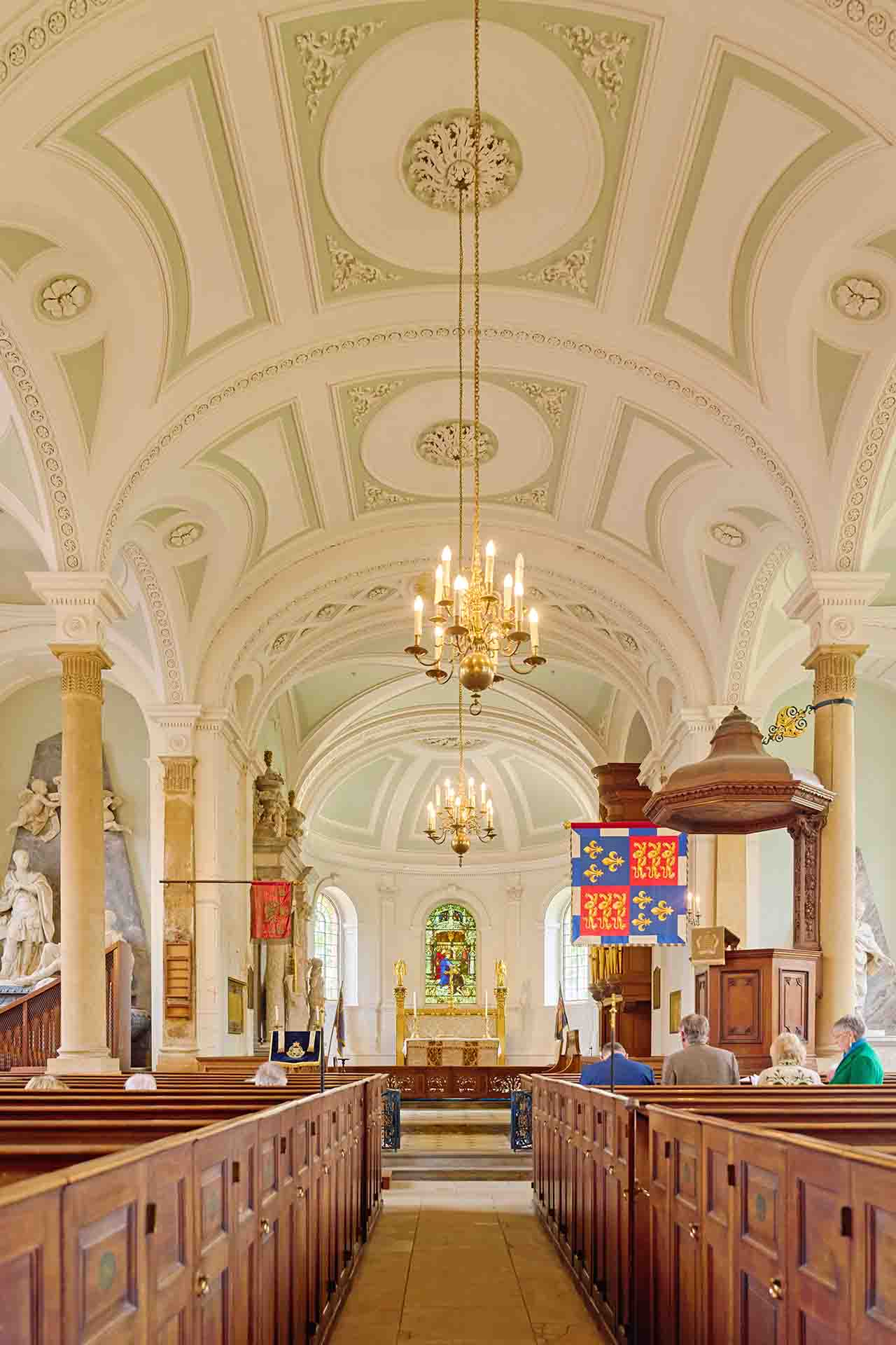 The Interior of St Michael and All Angels, Great Badminton