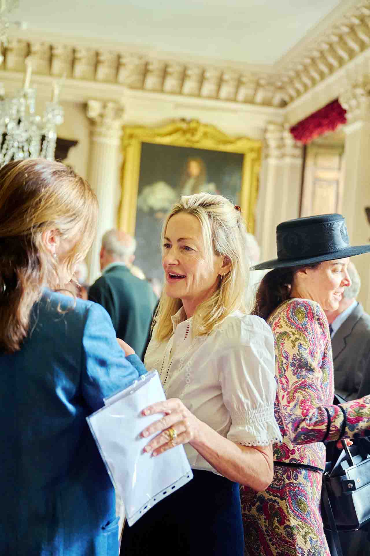 The Duchess of Beaufort Hosting The Gloucestershire Society At Badminton House in May 2026