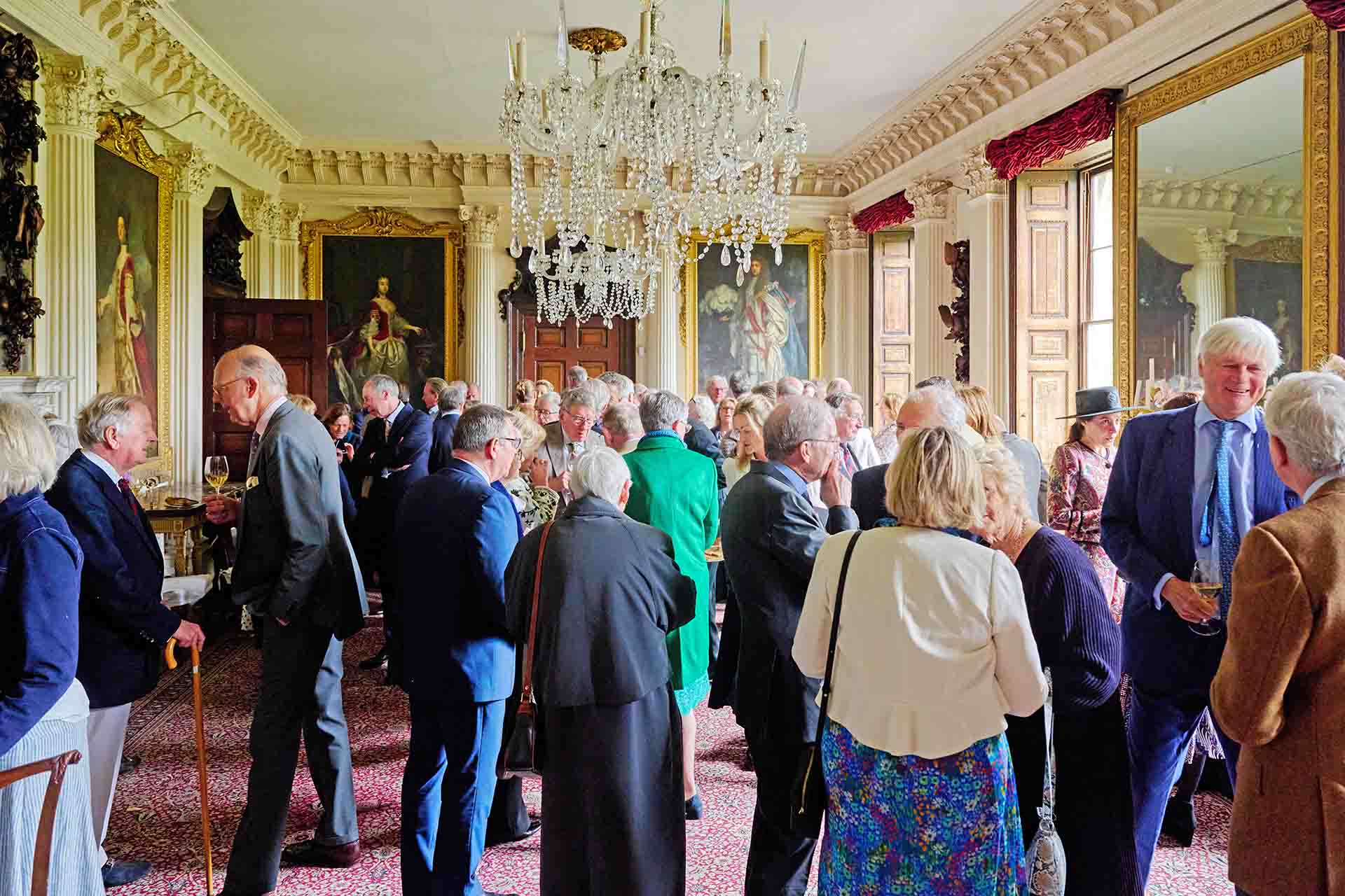 Gloucestershire Society Drinks Party At Badminton House