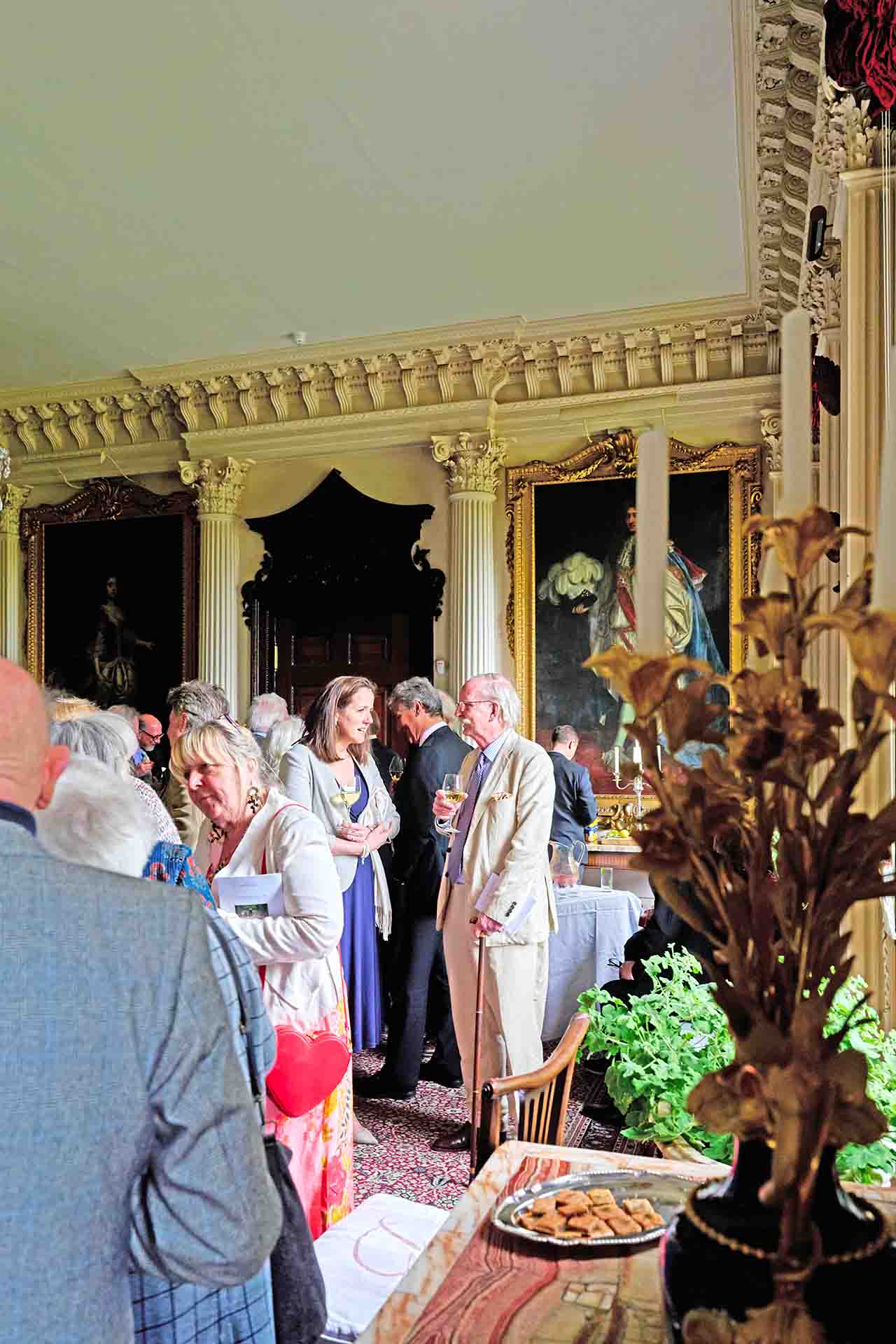Gloucestershire Society Guests At Badminton House
