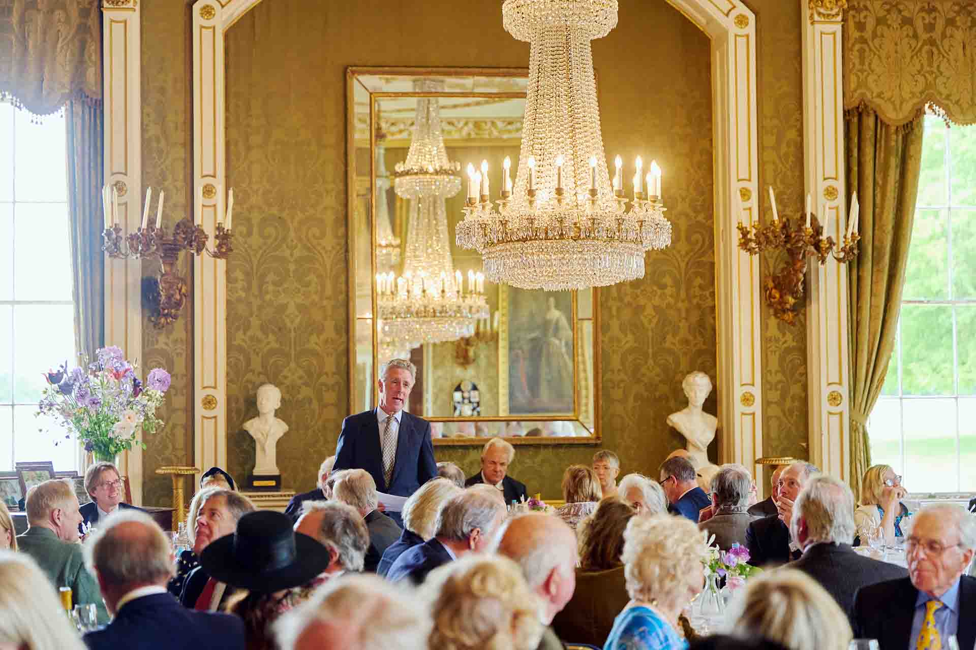 Nick Hornby Speaking At The Gloucestershire Society's Annual Luncheon