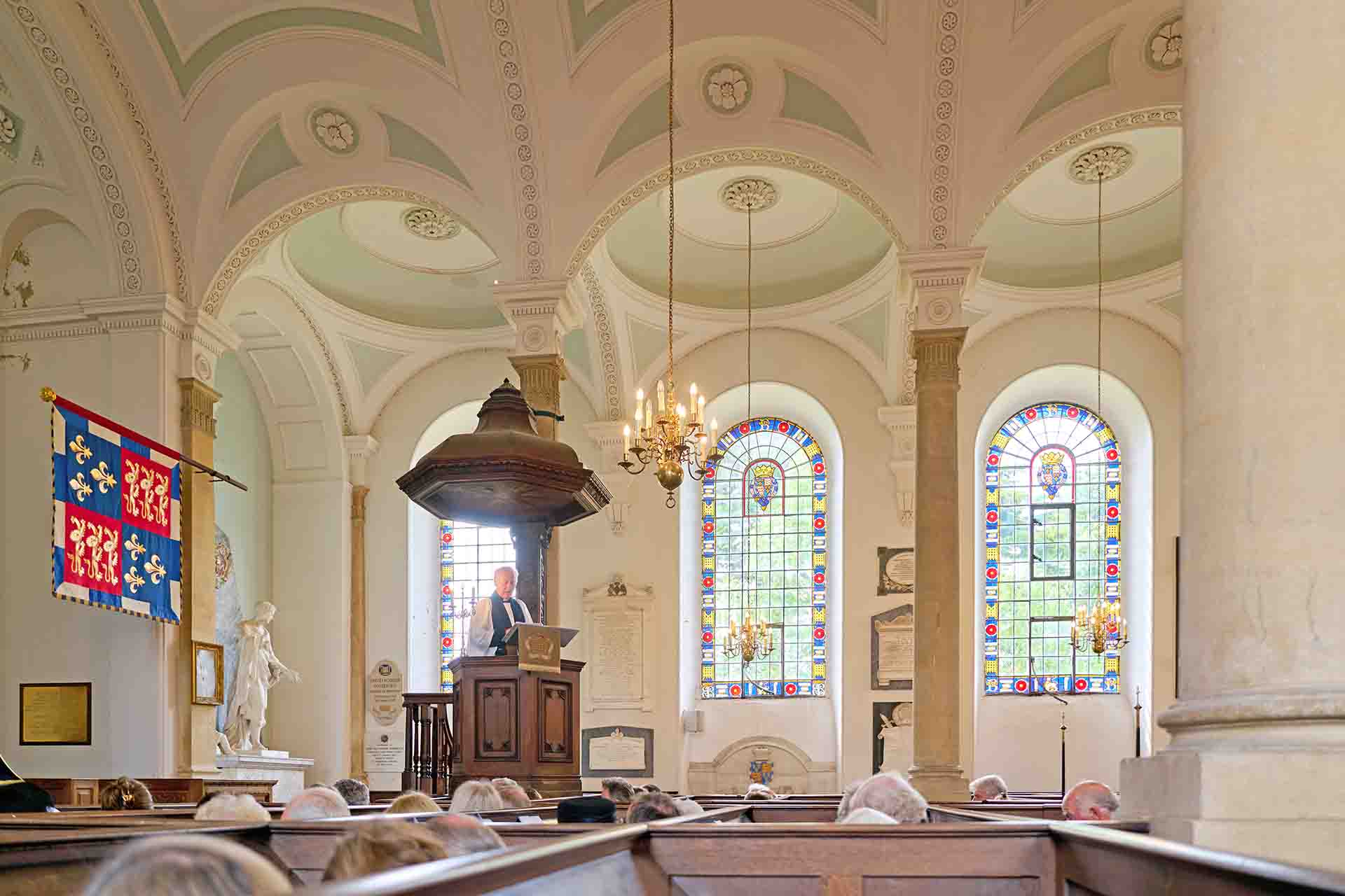 The Sermon During The Gloucestershire Society's Church Service